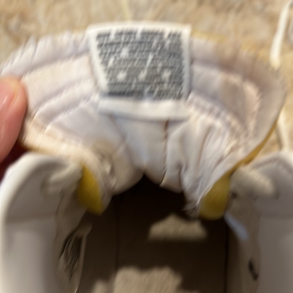 NIKE BLAZER HIGH TOP SNEAKERS. MENS size 13. White w black logo. Og laces. Used - Picture 13 of 14